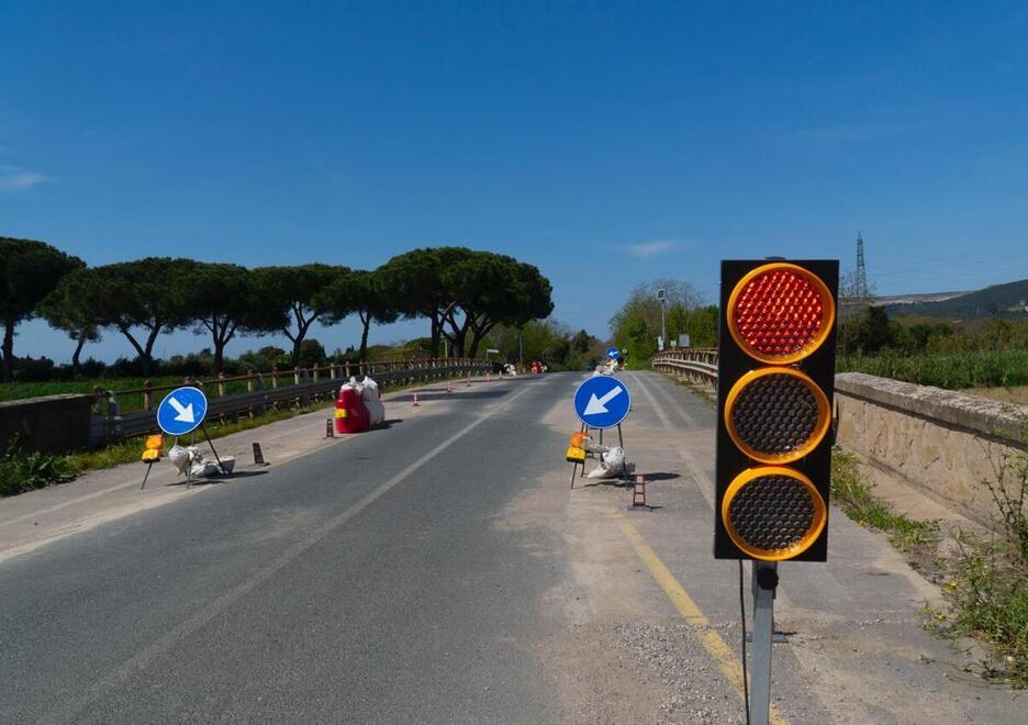
	Il ponte sul Cornia all&amp;rsquo;ingresso da sud a Venturina Terme (foto Lorenzo Manzini)

