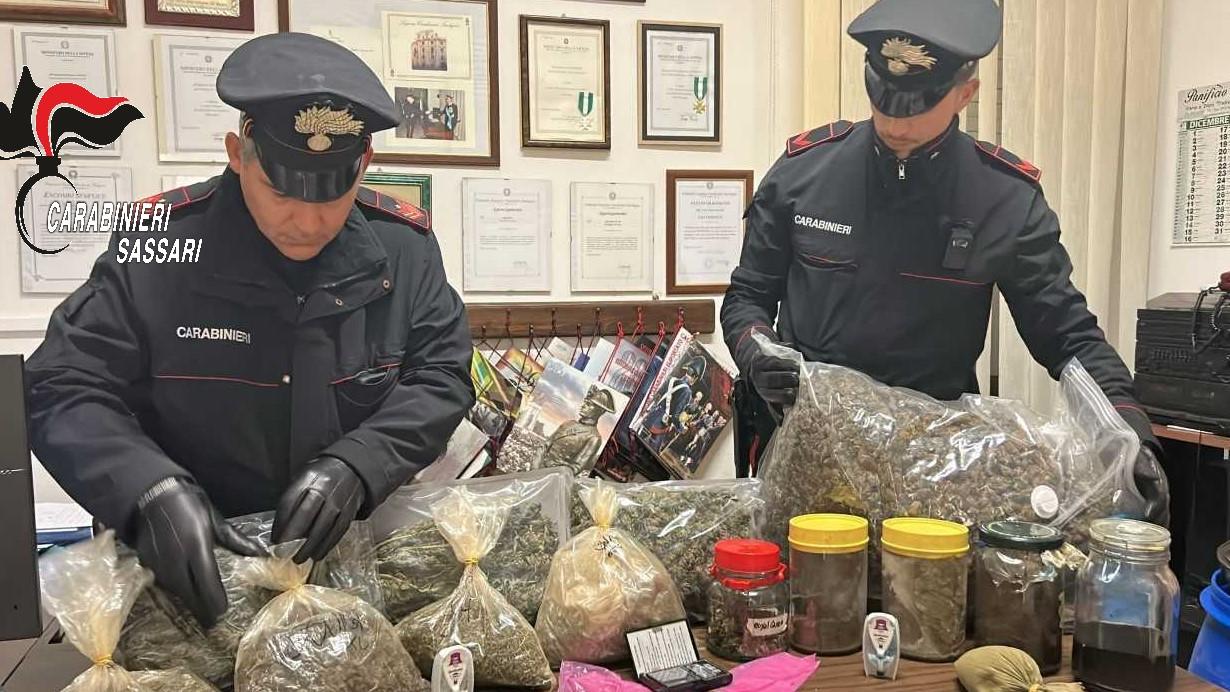Fugge dopo l’alt dei carabinieri, a casa aveva 8 chili di marijuana: arrestato