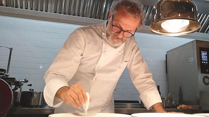 Lo chef Massimo Bottura