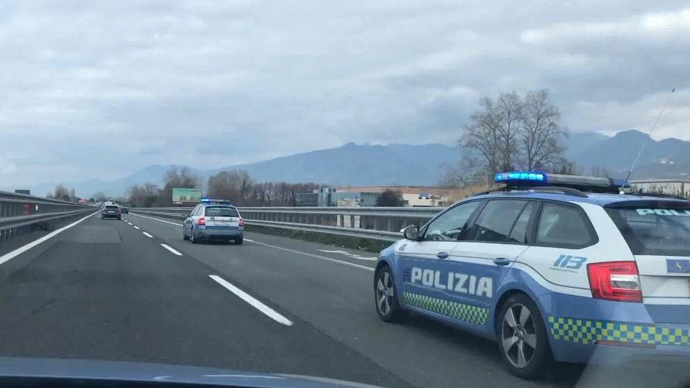 Sulla Fi-Pi-Li è intervenuta la polizia stradale (foto d'archivio)