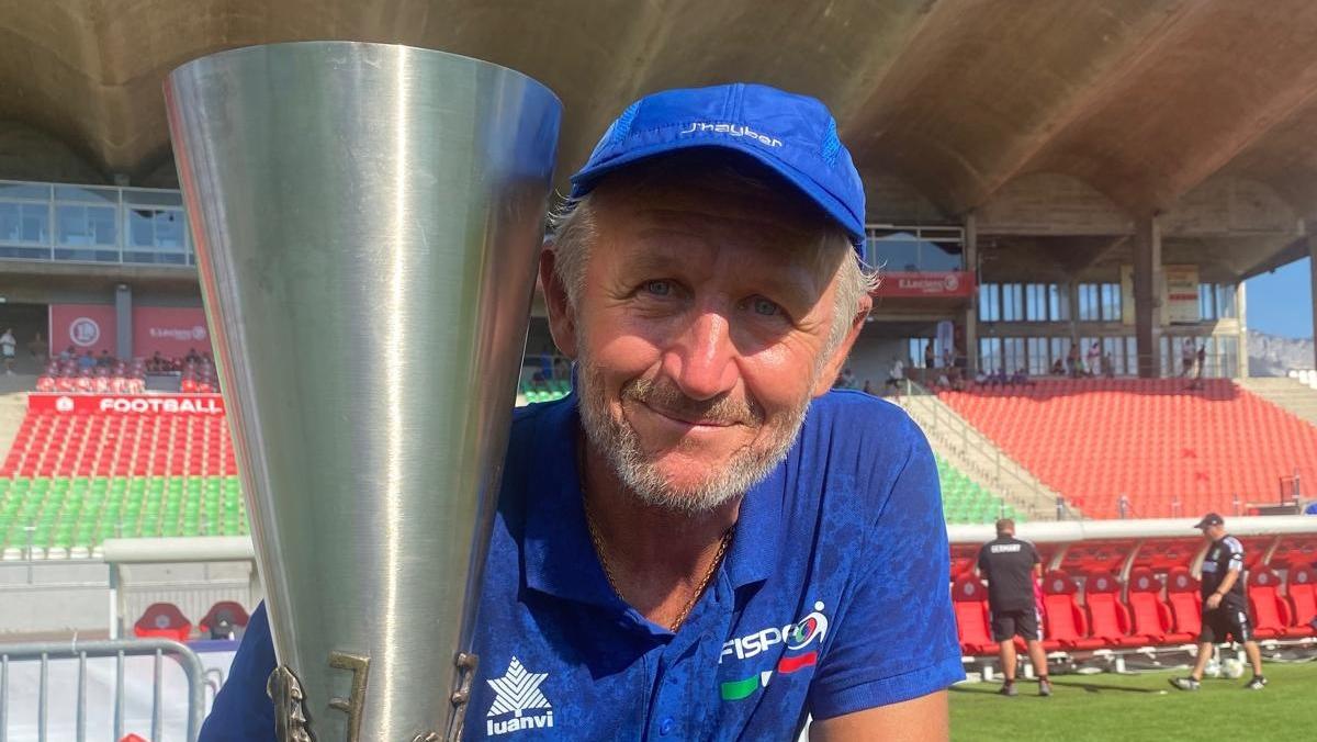 E’ morto l’allenatore Renzo Vergnani, primo allenatore della Nazionale di calcio amputati