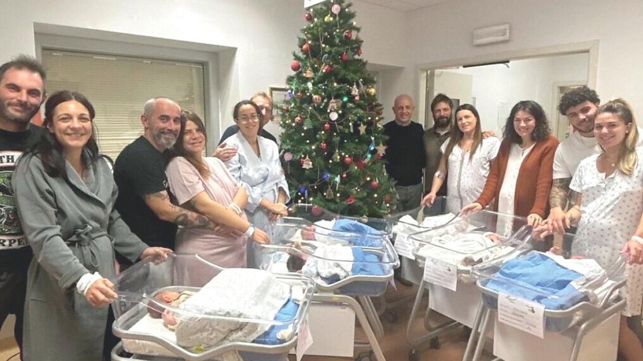 Tutti i bambini nati in 31 ore all'ospedale di Livorno