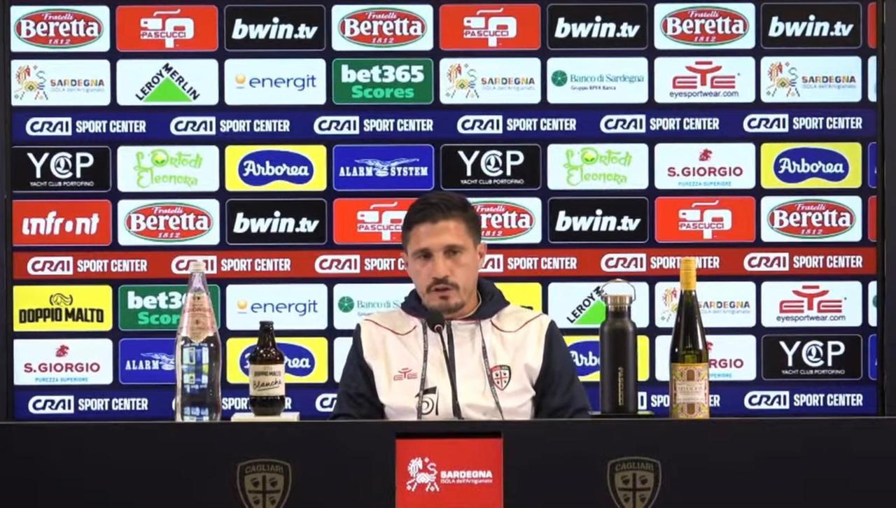 Cagliari, Pisacane avverte: «A Bergamo per dare continuità al colpo sulla Roma»