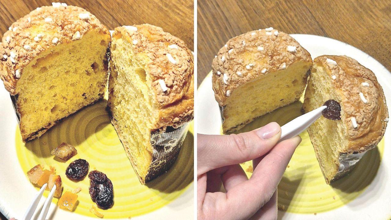 
	Il panettone scomposto

