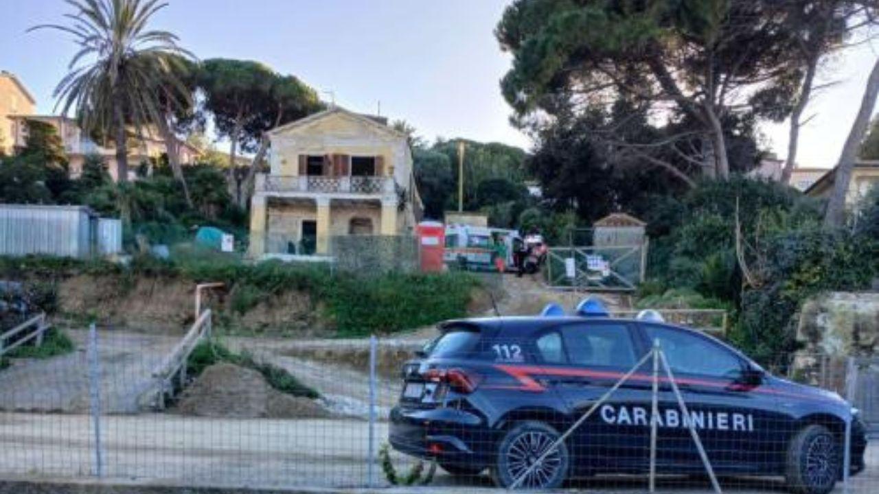 Il luogo dell'incidente (foto Elbareport)