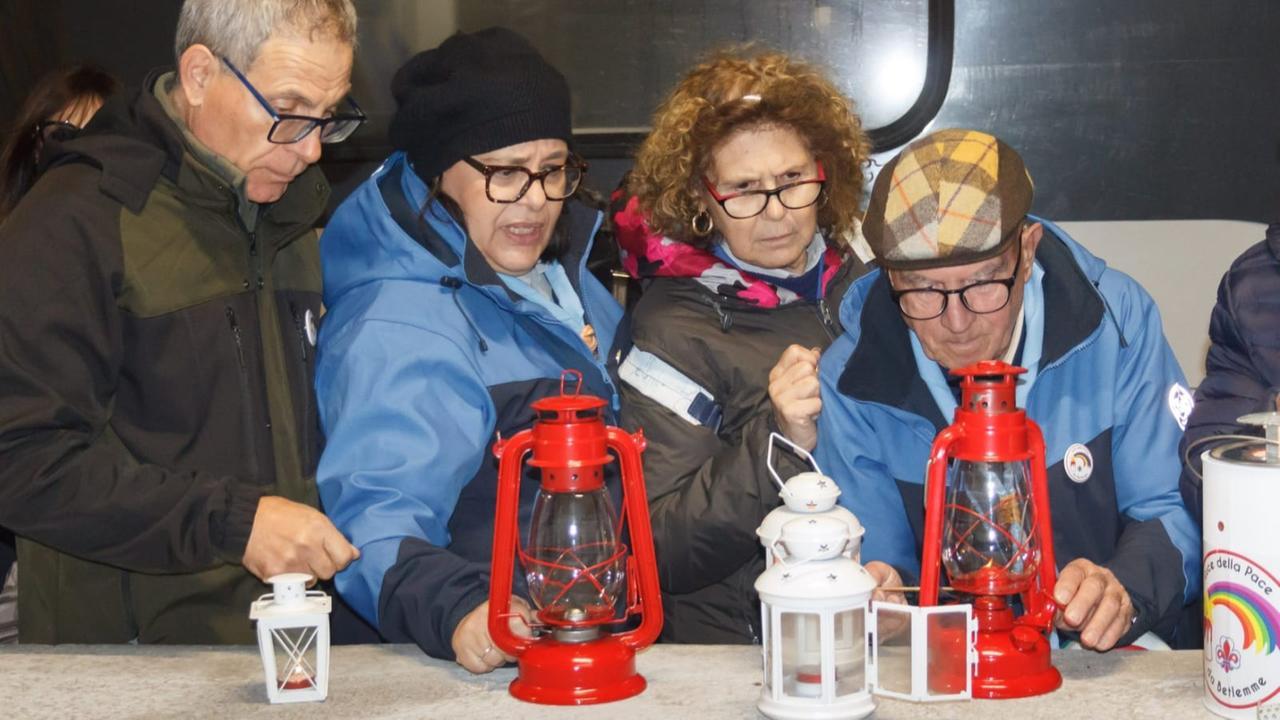 (foto dell'arrivo a Sassari nel 2024)