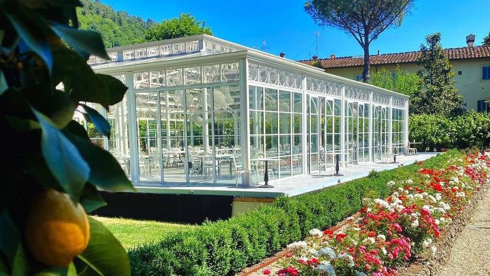 La serra di Villa Guicciardini