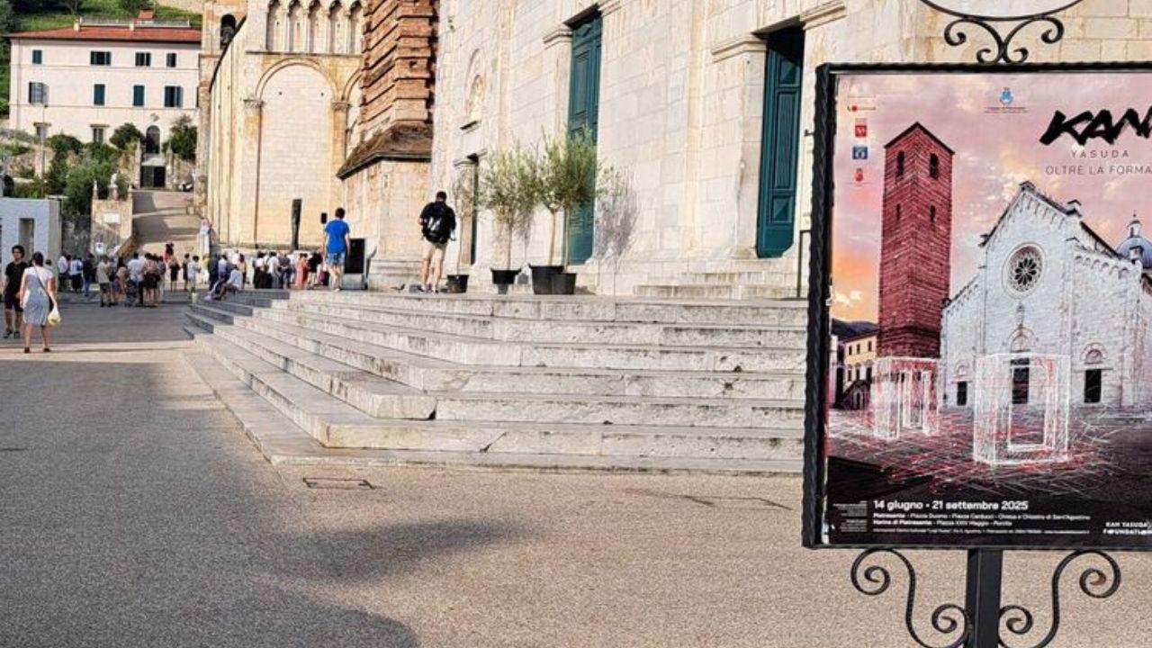 
	Una veduta del centro di Pietrasanta

