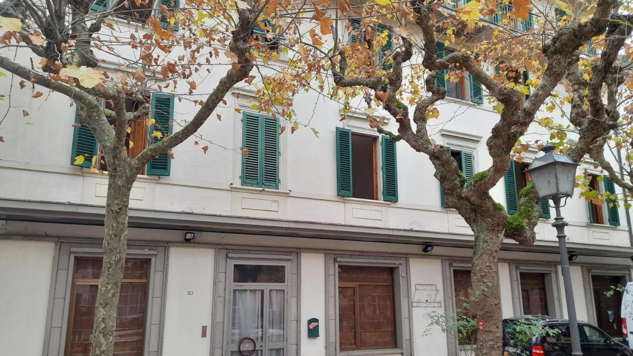 L'ex albergo La Pia nella zona di via Cavallotti