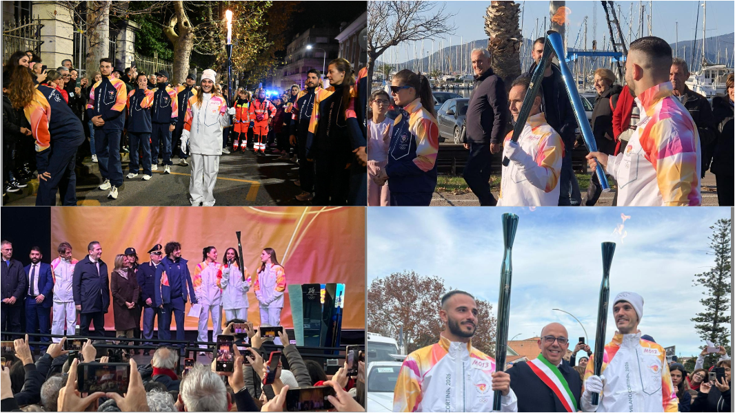 La fiamma olimpica saluta la Sardegna, il viaggio da Olbia a Cagliari – tutte le tappe