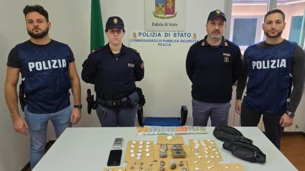Ponte Buggianese, arrestato spacciatore con mezzo chilo tra hashish e coca. Finisce in carcere