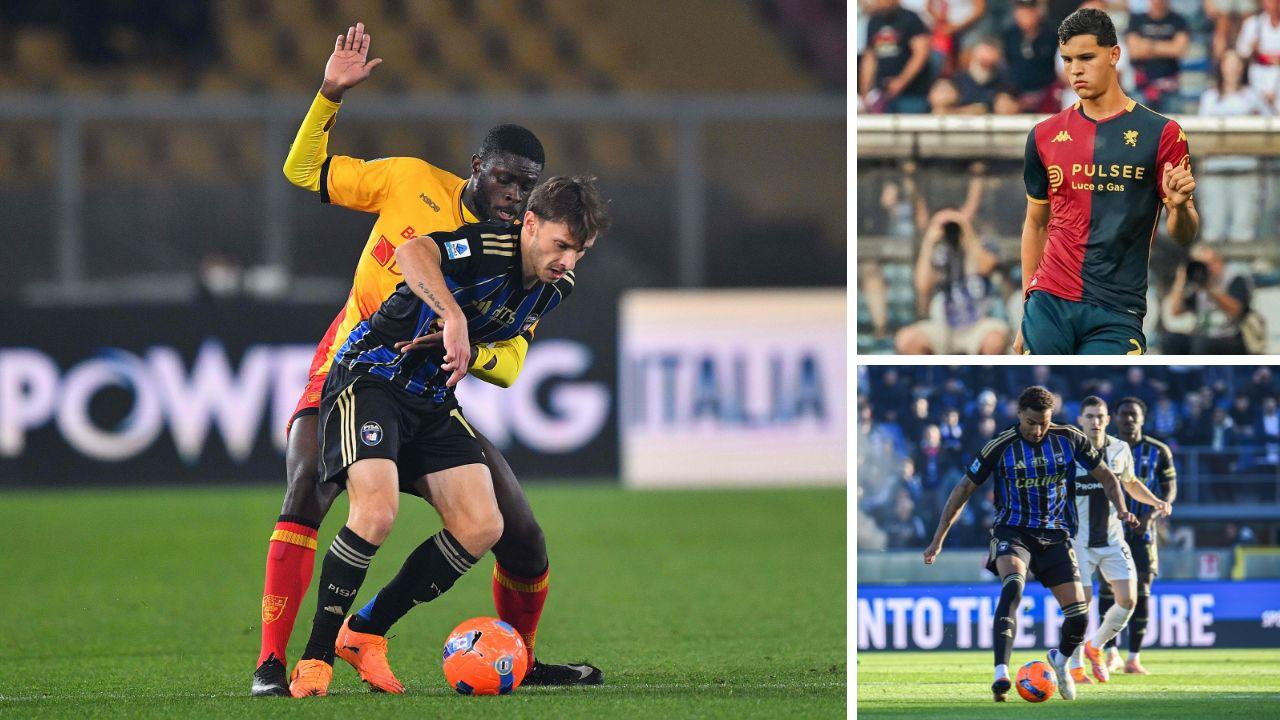 Tramoni in azione a Lecce, a dx dall’alto, Valentin Carboni ed Henrik Meister