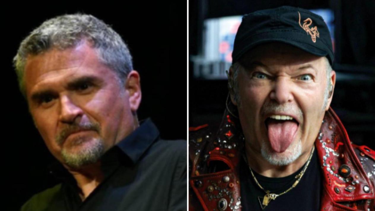 Andrea Ferrari e Vasco Rossi