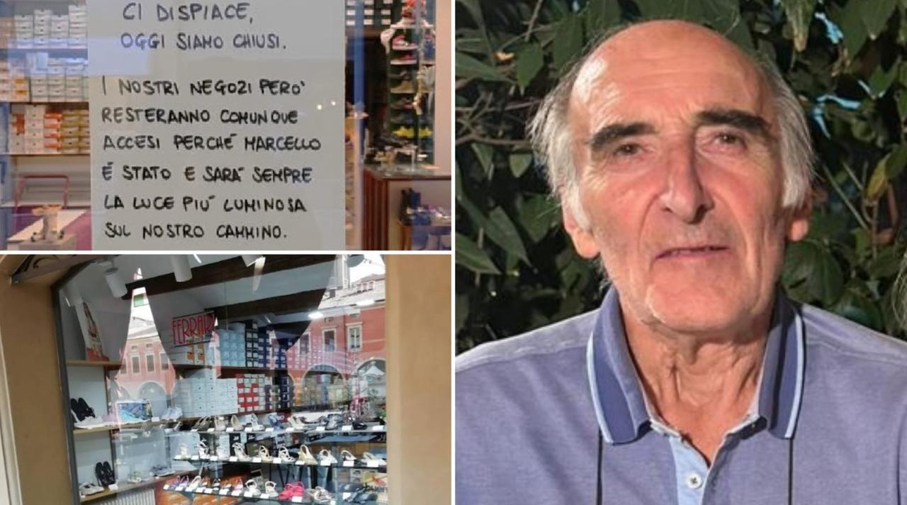 
	Marcello Ferrari e il suo negozio

