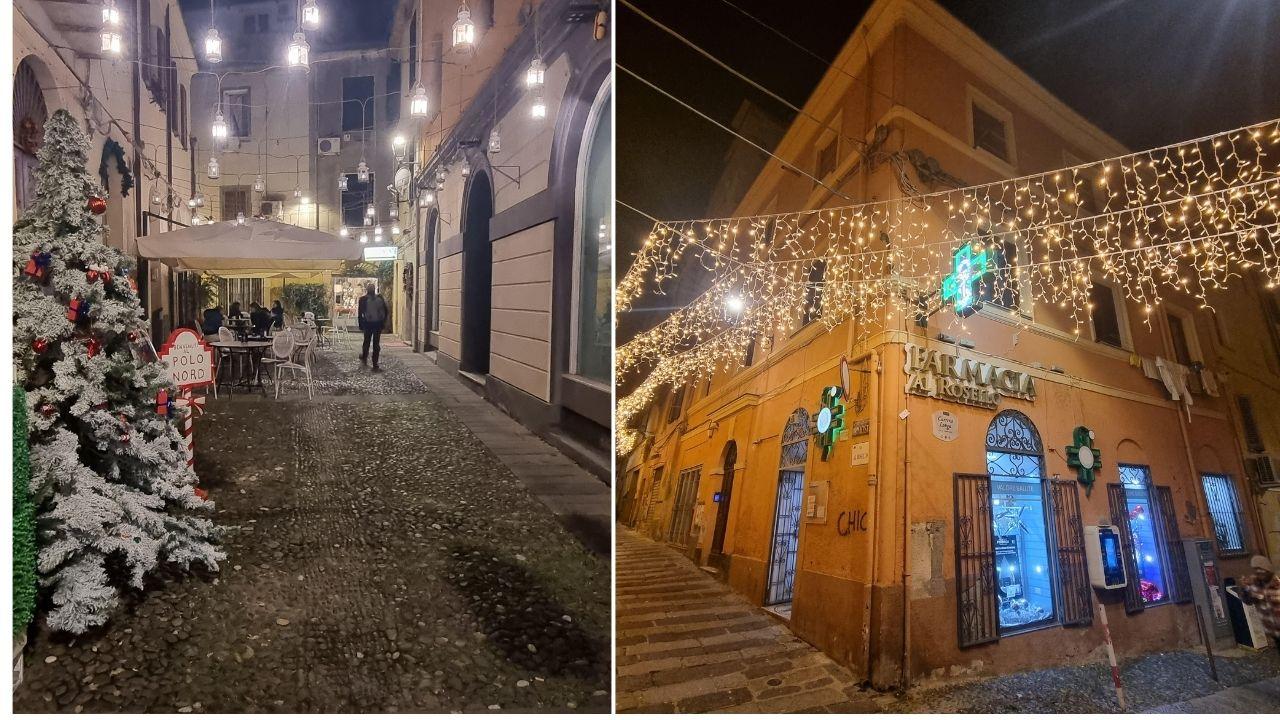 Sassari, il centro scommette sul Natale tra solidarietà e luminarie fai da te