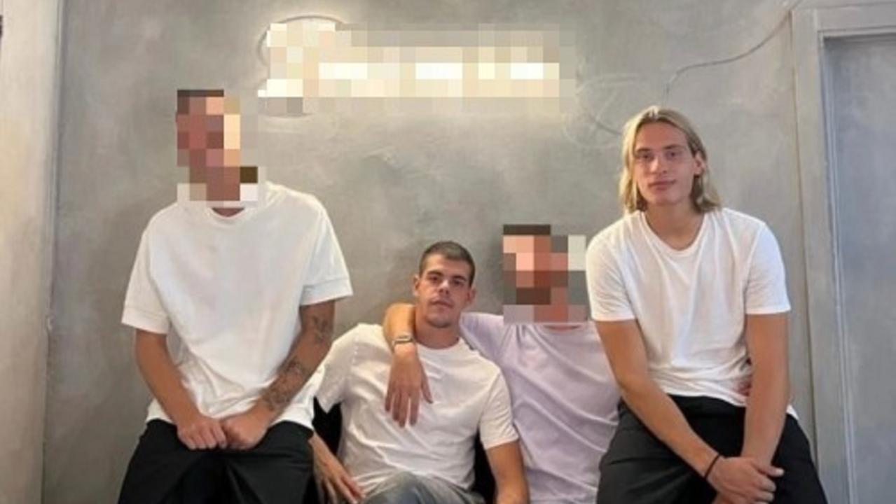 Da sinistra Mattia Lucarelli e Federico Apolloni