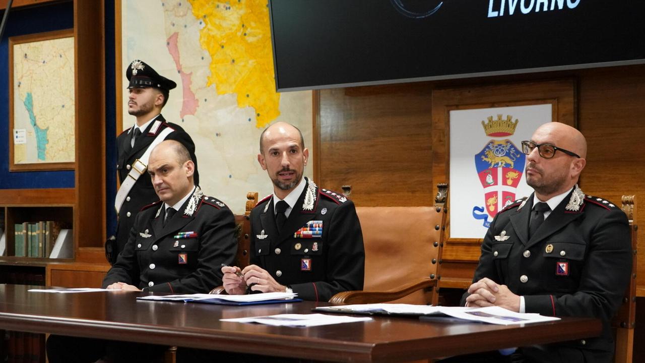 Da sinistra: il tenente colonnello Rocco Taurasi, il colonnello Dario Mineo e il capitano Domenico Grieco