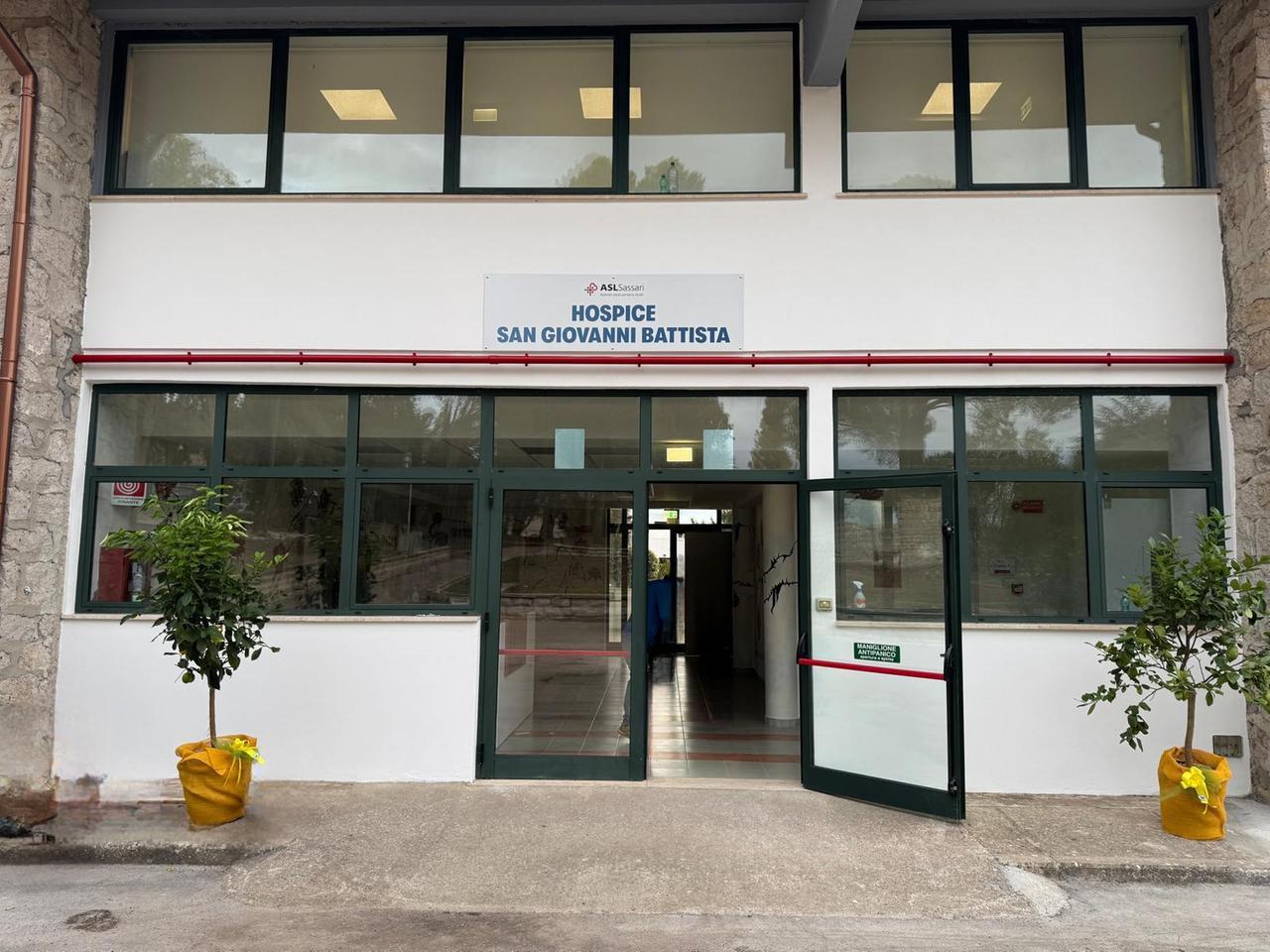 Asl Sassari: si sono aperte le porte dell’Hospice San Giovanni Battista