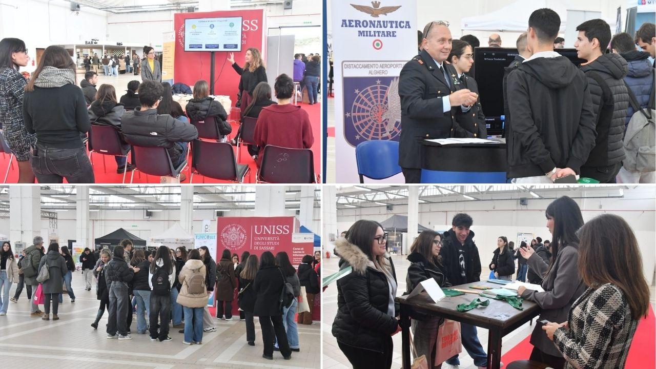Studenti negli stand (foto Mauro Chessa)