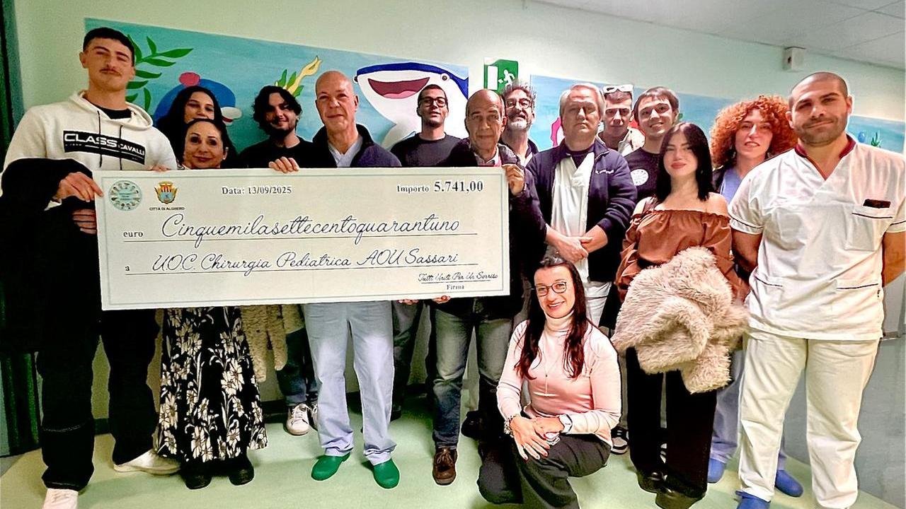 Sassari, i giovani donano un sorriso alla Chirurgia pediatrica