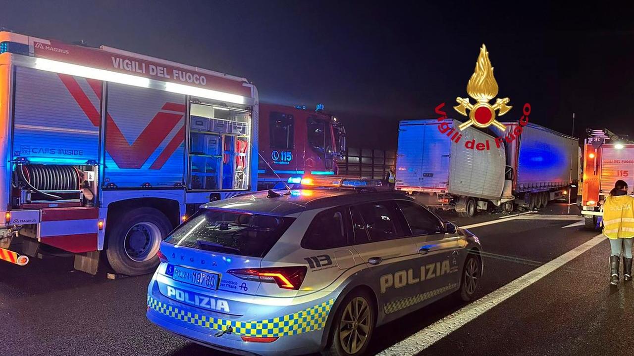 L'incidente in autostrada