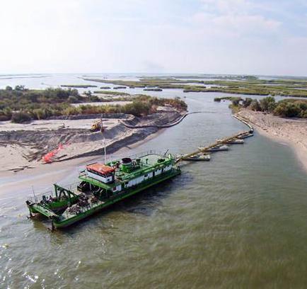 L’allarme da Goro: «L’isola dell’Amore sta scomparendo»