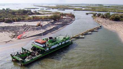 L’allarme da Goro: «L’isola dell’Amore sta scomparendo»