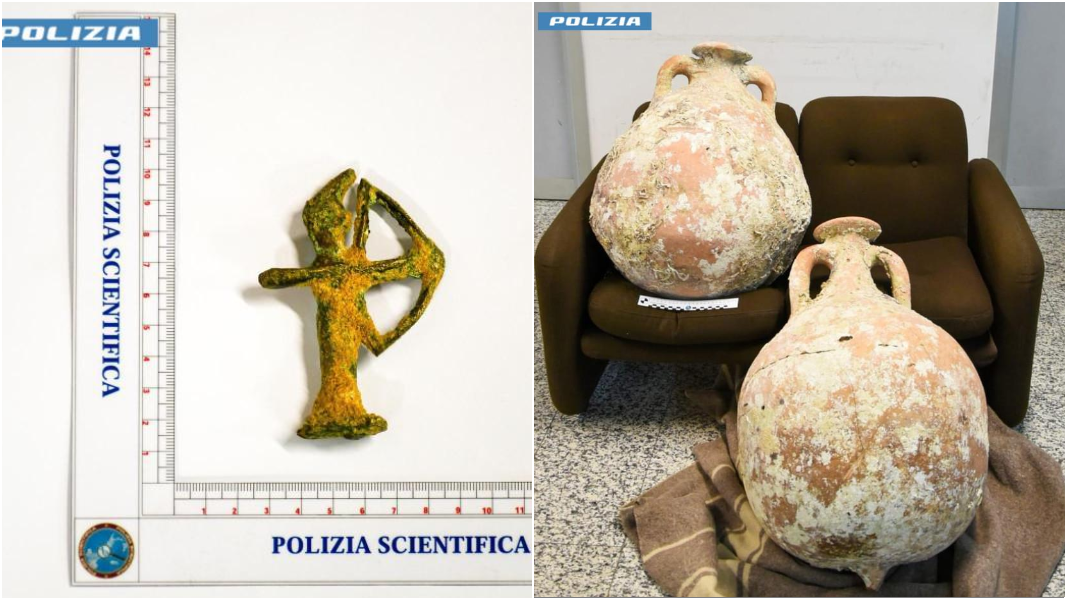 Droga e reperti archeologici: doppia scoperta nella casa di un insospettabile nell’Oristanese