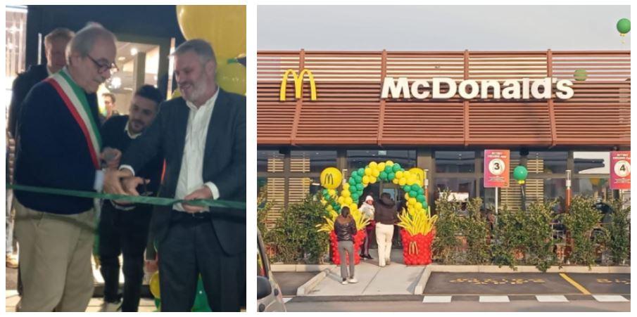 Ecco il primo McDonald’s della Val d’Enza: ha aperto il ristorante di Montecchio Emilia
