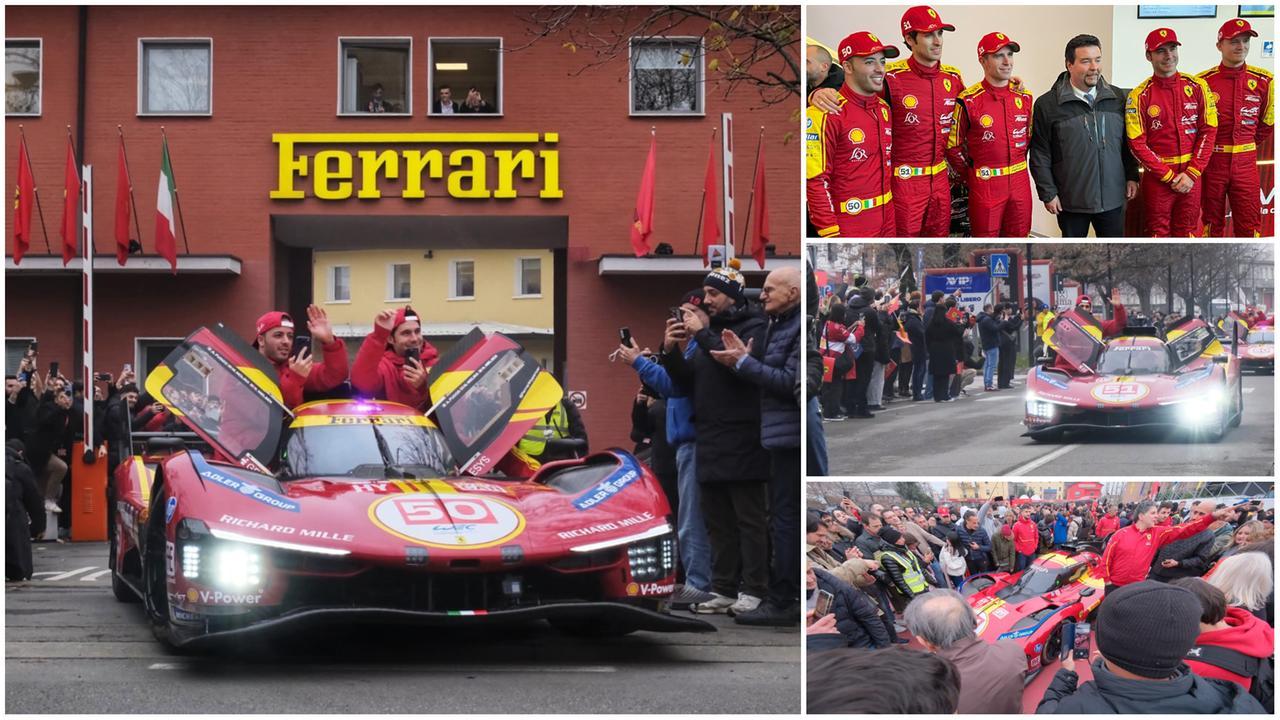 La festa a Maranello