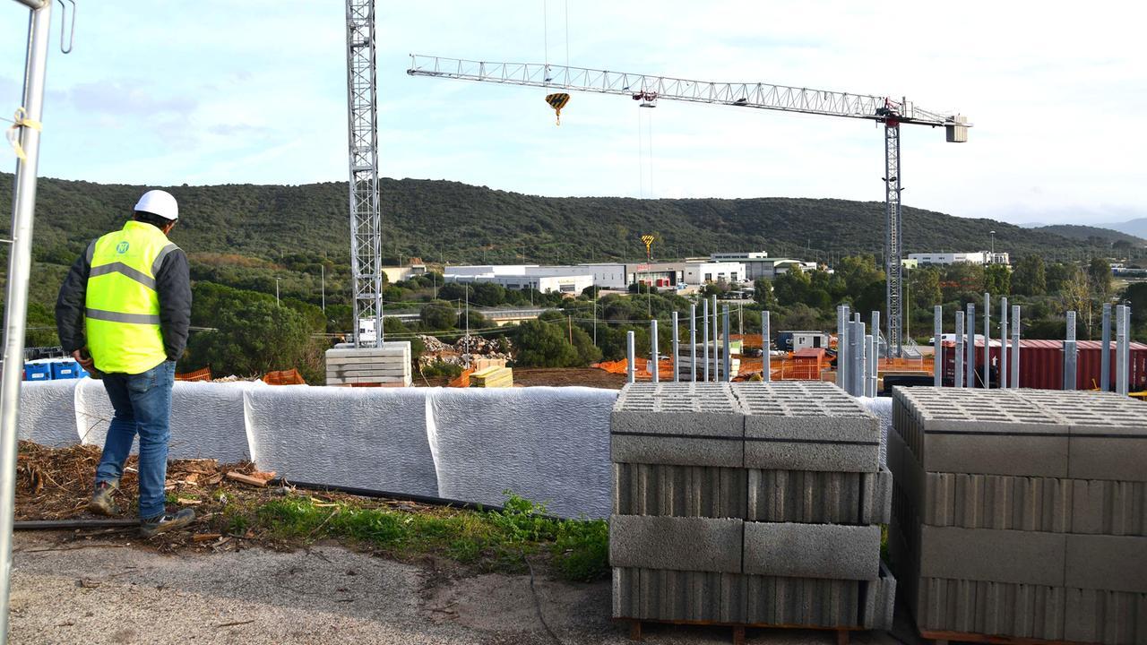 
	Il cantiere del Geovillage

