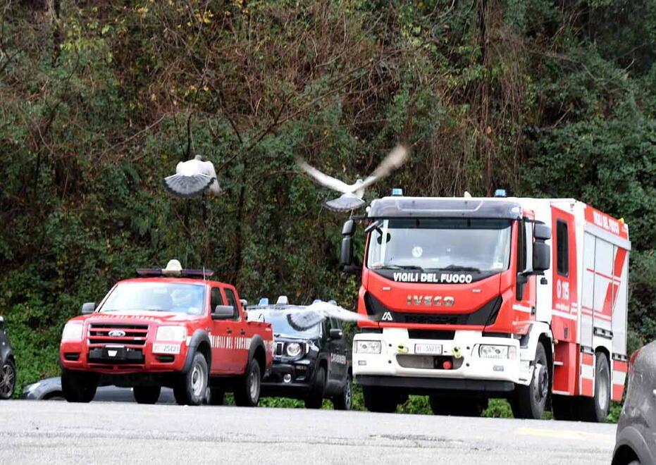 
	Vigili del fuoco sul posto

