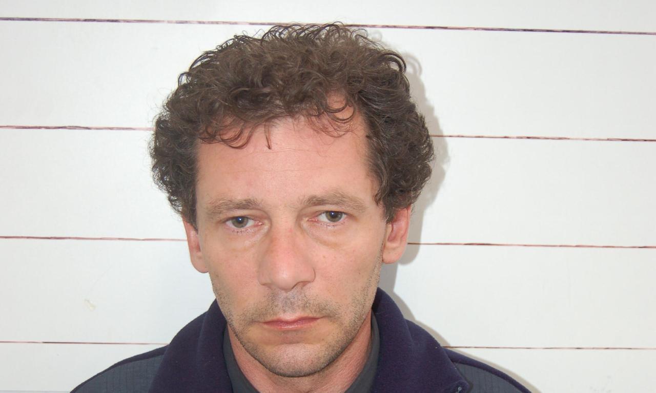 
	Riccardo Vannucchi quando fu arrestato dalla polizia nel 2007

