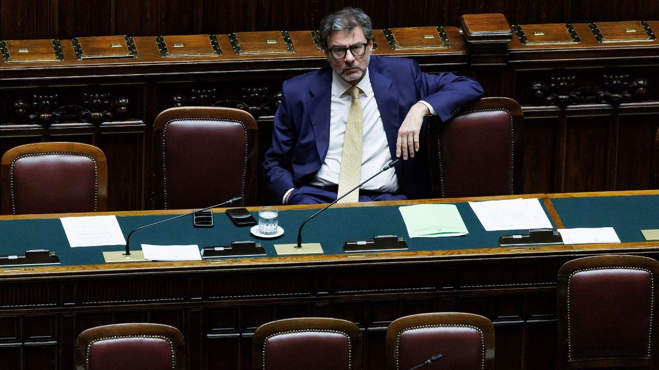 
	Il ministro Giorgetti

