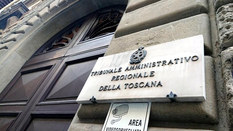 L'esterno del Tar a Firenze (foto d'archivio)