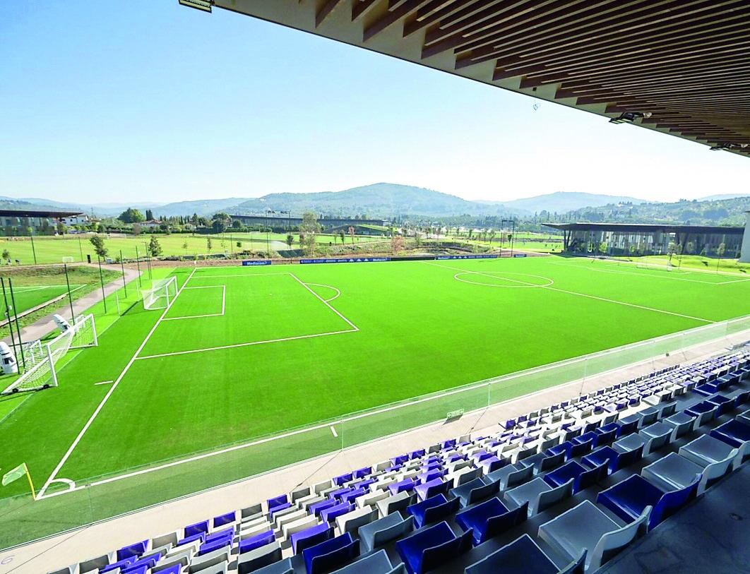 
	Il Viola Park di Bagno a Ripoli: qui il Grosseto aveva disputato un&rsquo;amichevole con la Primavera della Fiorentina il 27 marzo scorso


