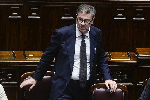
	Il ministro dell'Economia, Giancarlo Giorgetti

