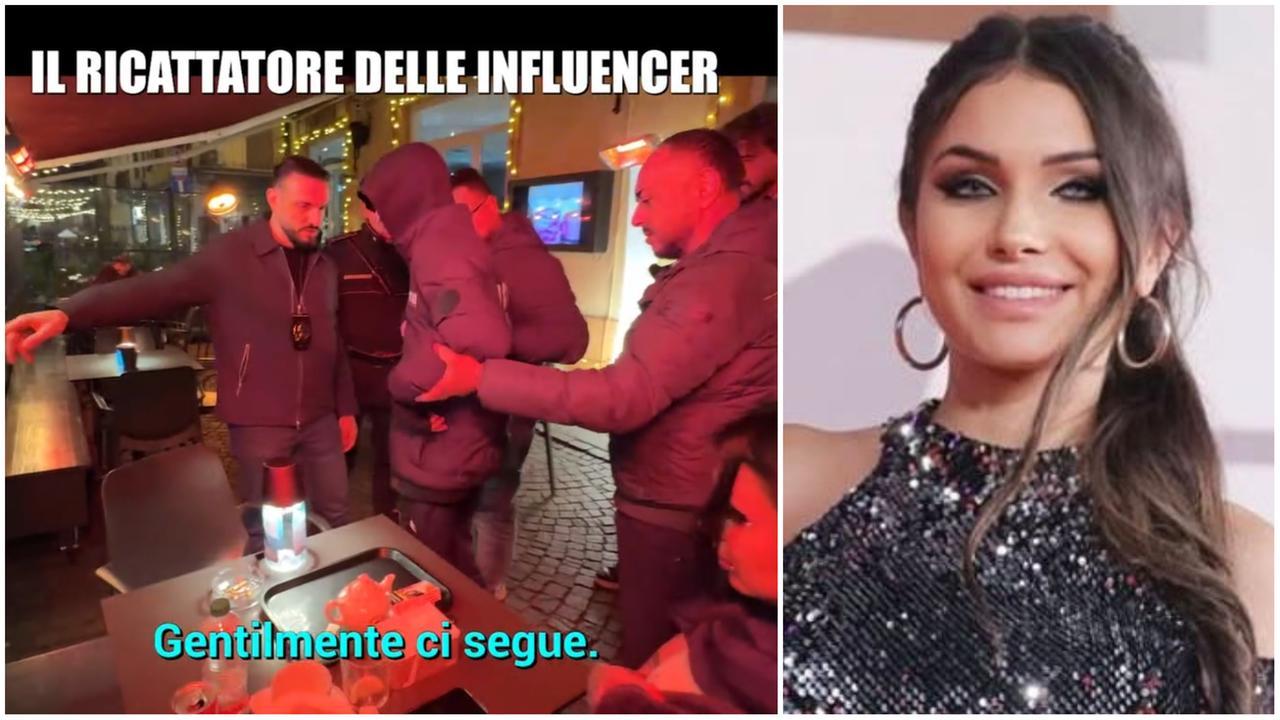
	Il ricattatore fermato e l'influencer Kelly

