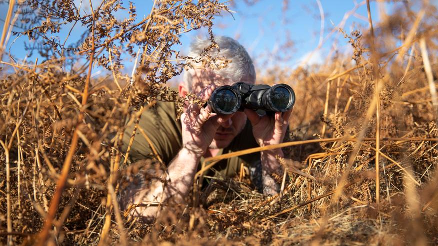 Un appostamento in una zona di caccia (archivio Freepik)