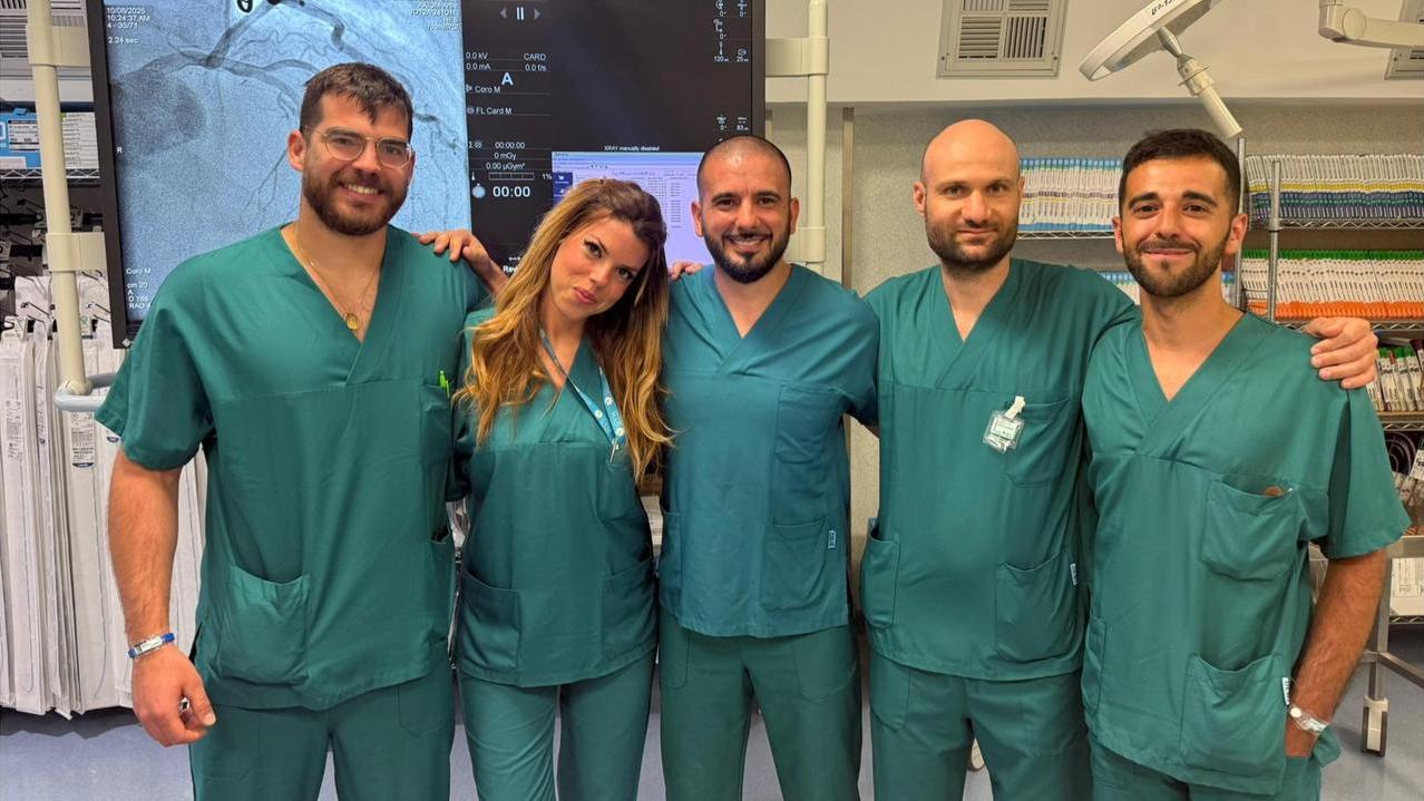 Doppio intervento al cuore senza apertura del torace