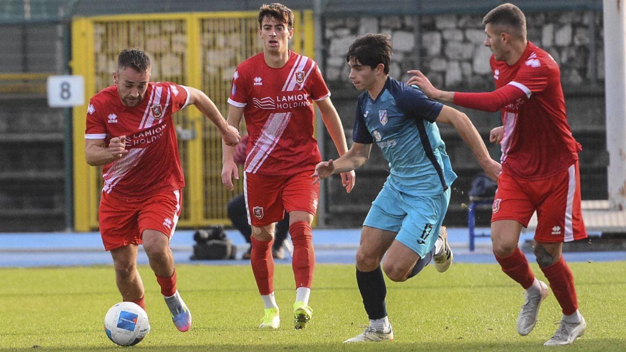 Un'azione del match del Grosseto (foto Agenzia Bf)