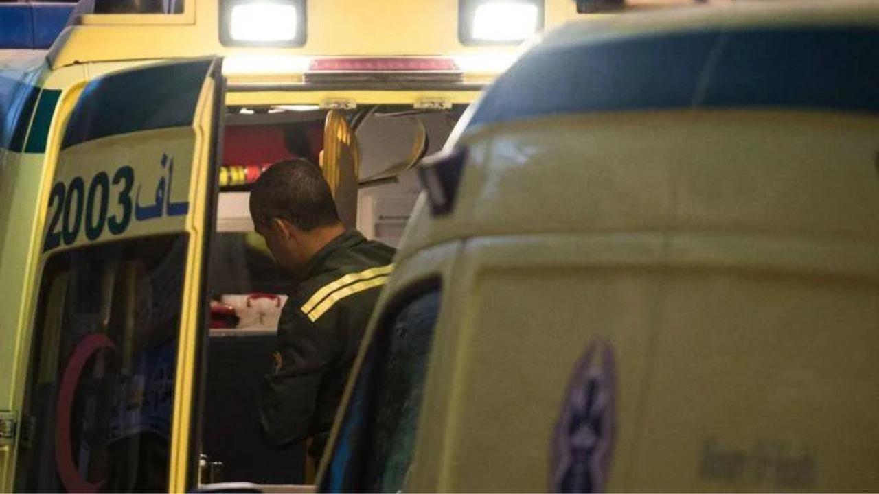 Un'ambulanza in Egitto (foto da Adnkronos)