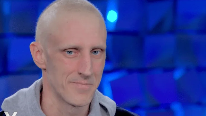 Achille Polonara nel salotto di Verissimo 