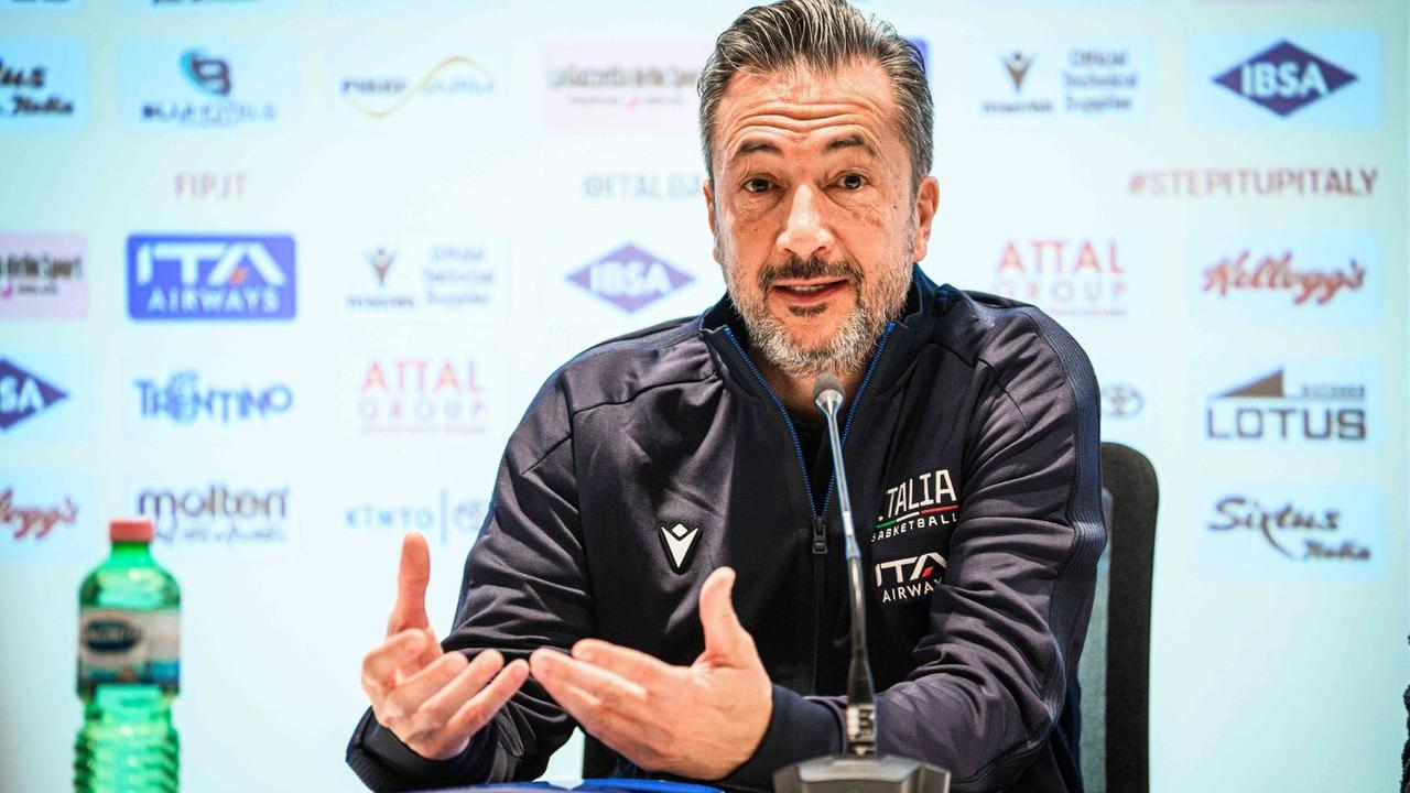 Luca Banchi, ct dell'Italbasket