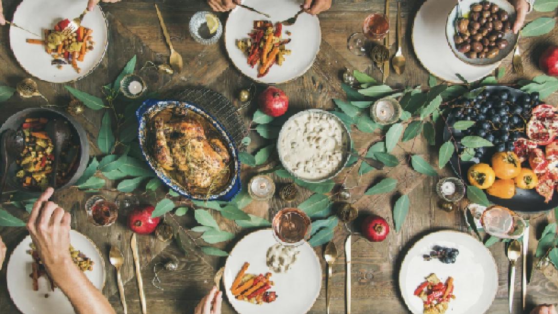 Una tavola imbandita