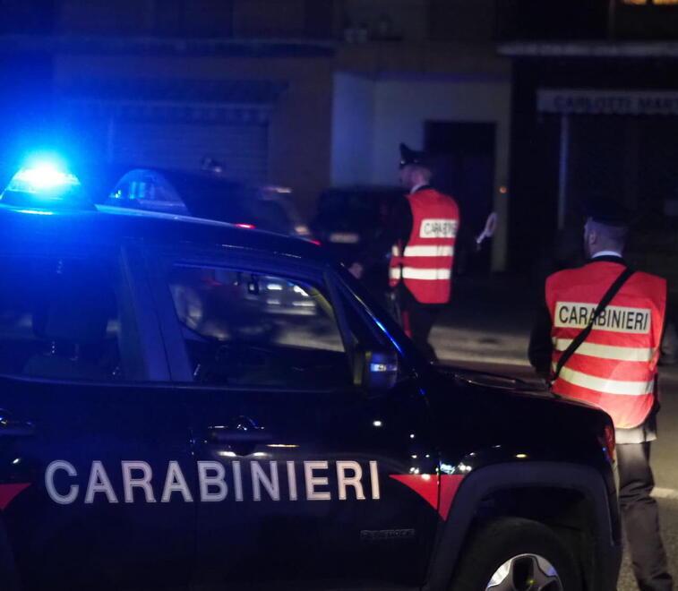 
	A Monti sono intervenuti i carabinieri (Foto di archivio)

