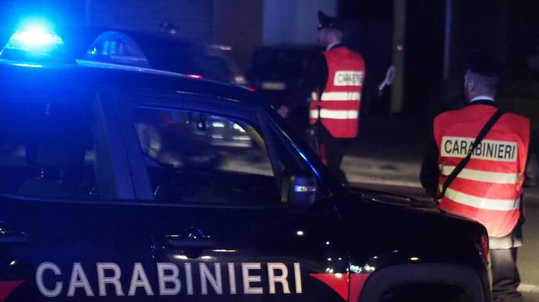 A Monti sono intervenuti i carabinieri (Foto di archivio)