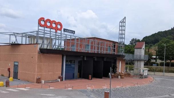 Il supermercato Coop di Peccioli