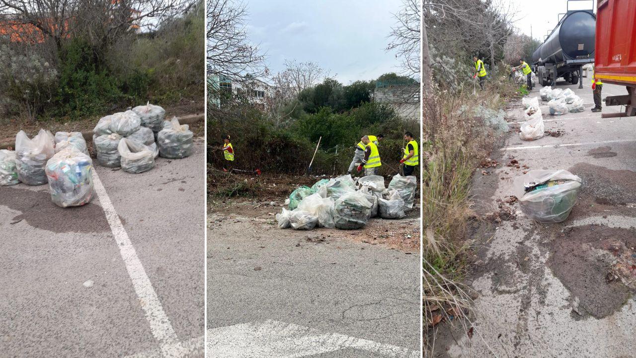 Discariche abusive e verde non curato, a Predda Niedda intervengono gli operai del Comune