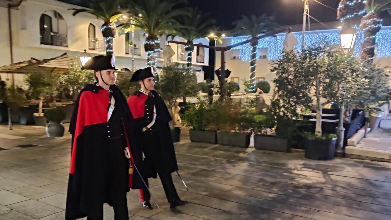 Villasimius, Carabinieri in uniforme da cerimonia per tutte le festività